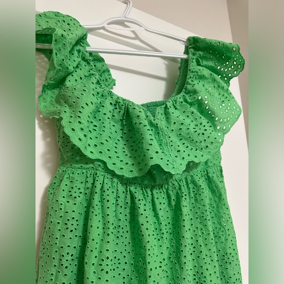 Lilly Pulitzer asteria eyelet Lacey dress size 4 babydoll sweetheart - Picture 7 of 12
